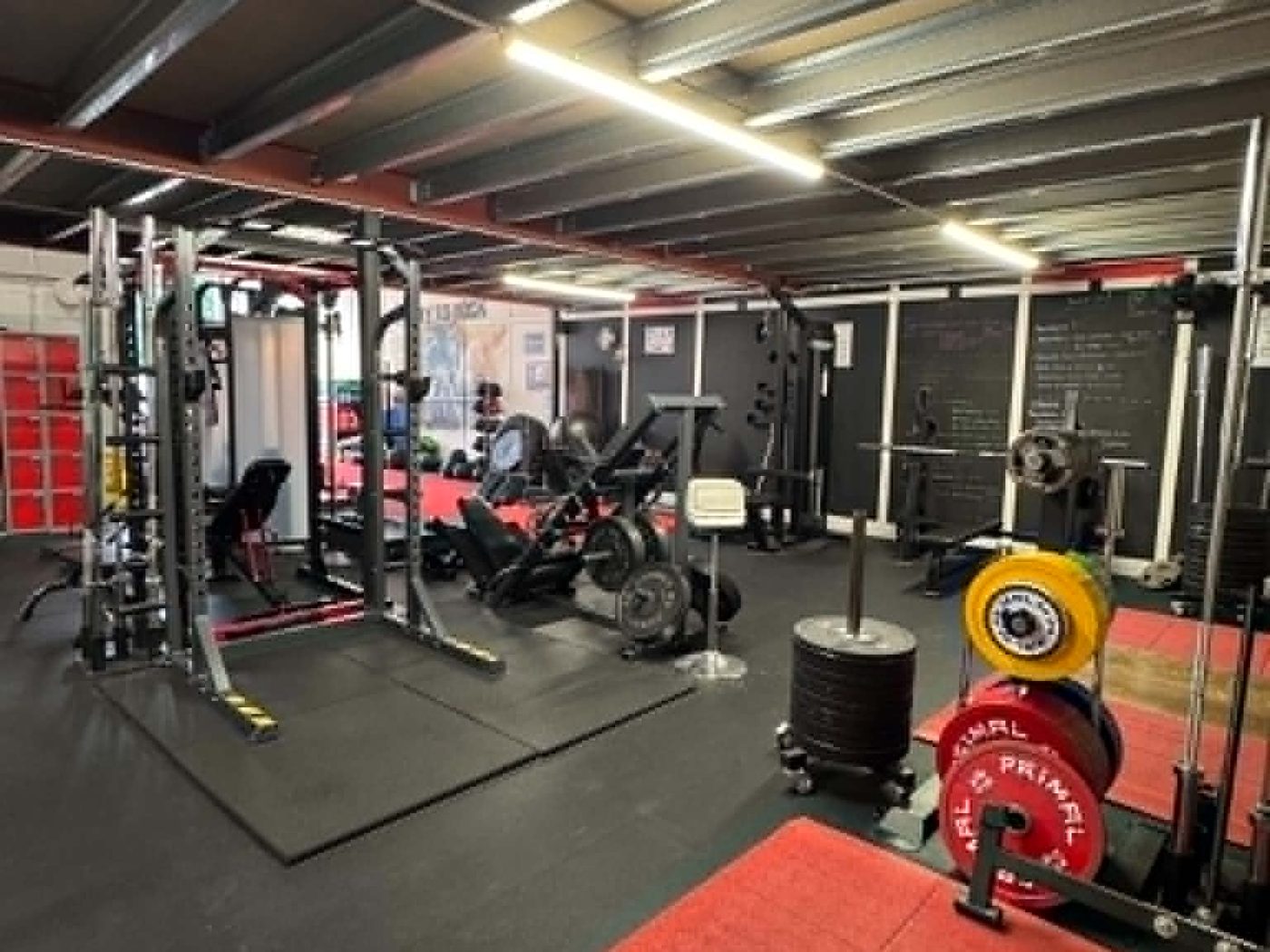 The training floor at Amazon24 Fitness